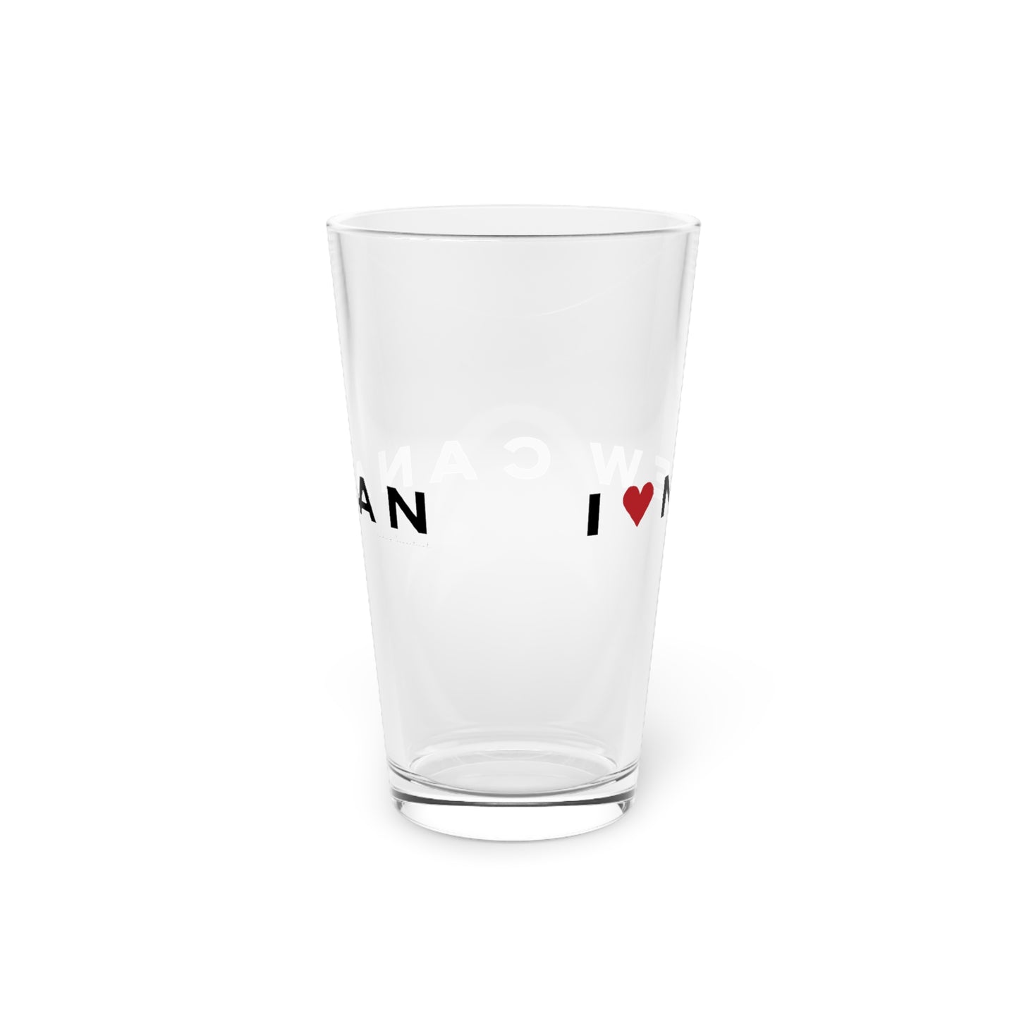 New Canaan Vision Pint Glass, 16oz