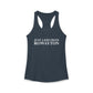Just a kid from Rowayton Women's Ideal Racerback Tank Top