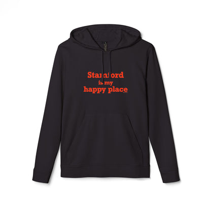 Stamford Is My Happy Place adidas Unisex Fleece Hoodie