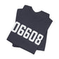 06608 Bridgeport CT Zip Code Unisex Jersey Short Sleeve T-Shirt
