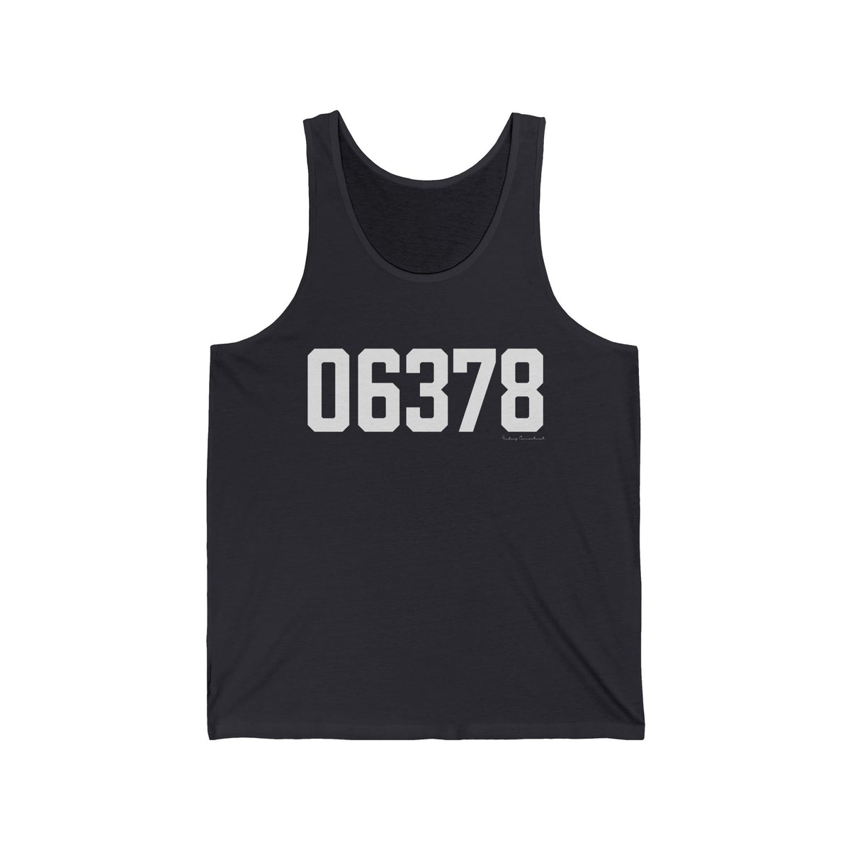 06378 Sprague CT Zip Code Unisex Jersey Tank Top