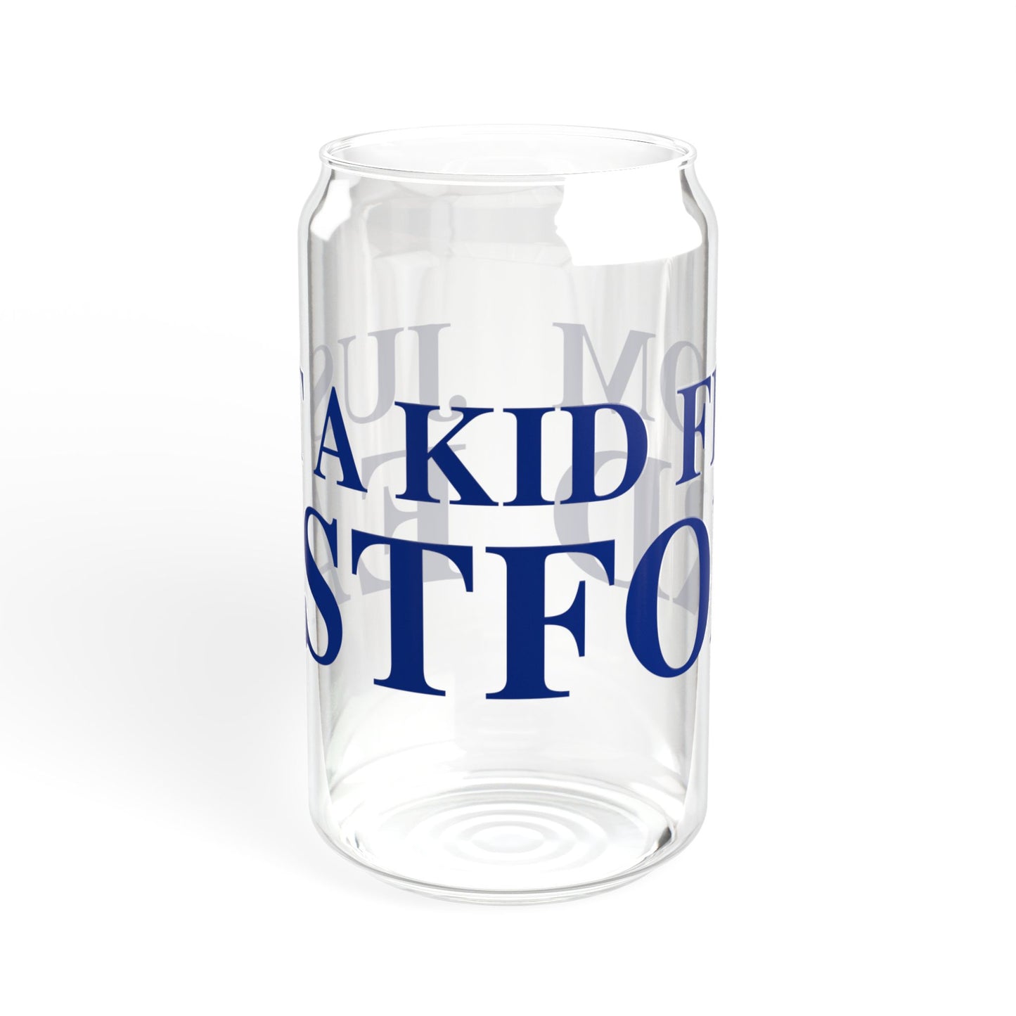Just a kid from Eastford Sipper Glass, 16oz