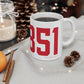 06851 Norwalk Connecticut Zip Code  Mug 11oz