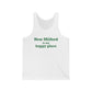 New Milford is My Happy Place Unisex Jersey Tank Top