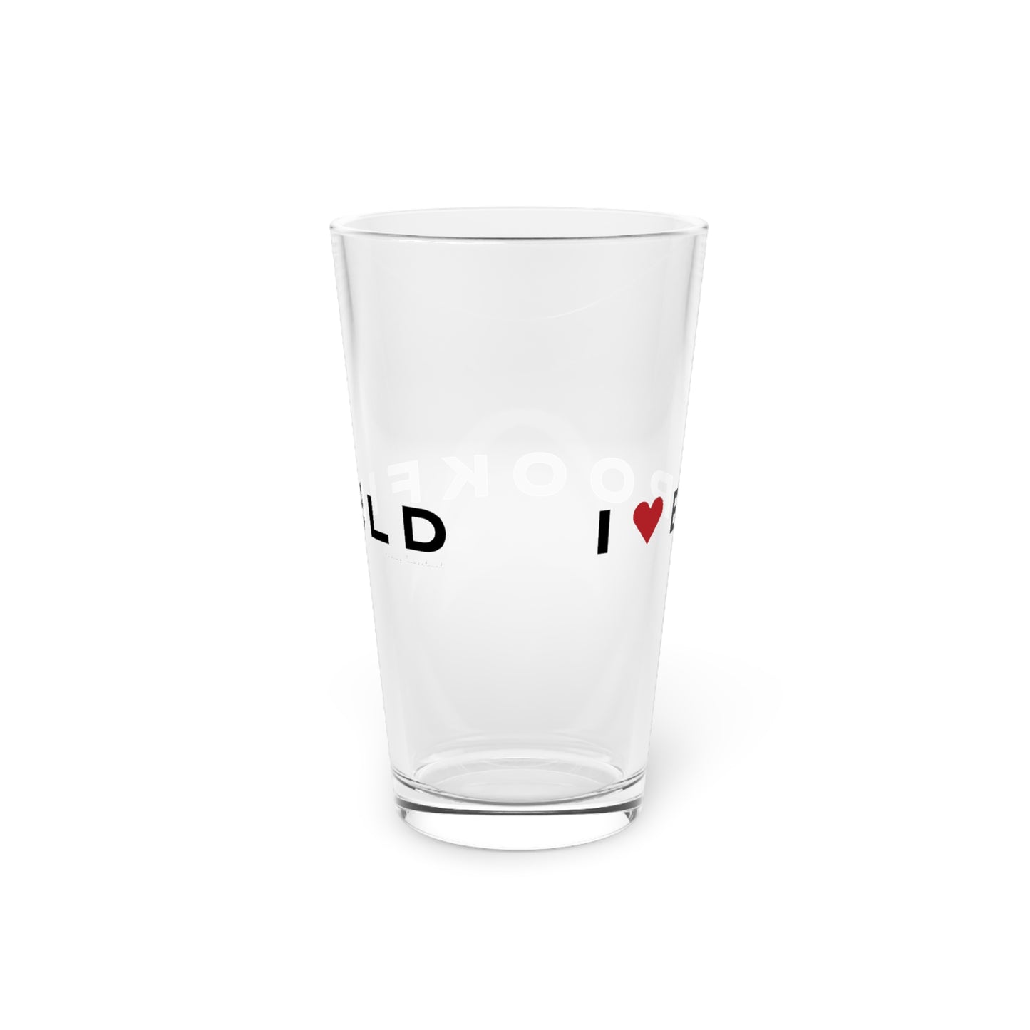 Brookfield Vision Pint Glass, 16oz