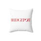 41 Tilt Bridgeport Spun Polyester Square Pillow