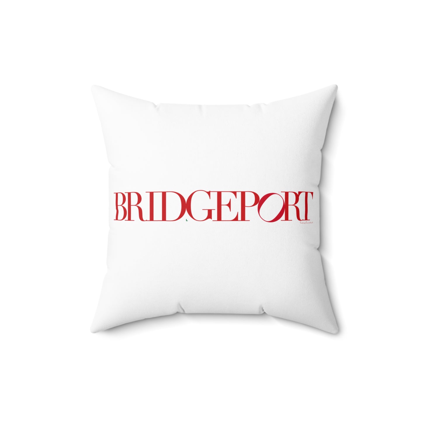 41 Tilt Bridgeport Spun Polyester Square Pillow