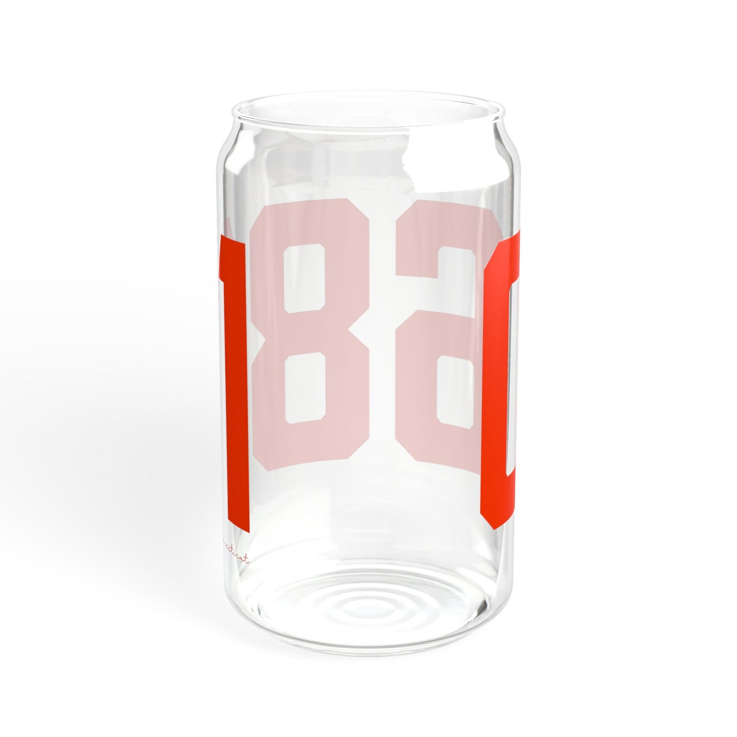 06811 Danbury Connecticut Zip Code Sipper Glass, 16oz