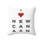 New Canaan Vision Spun Polyester Square Pillow