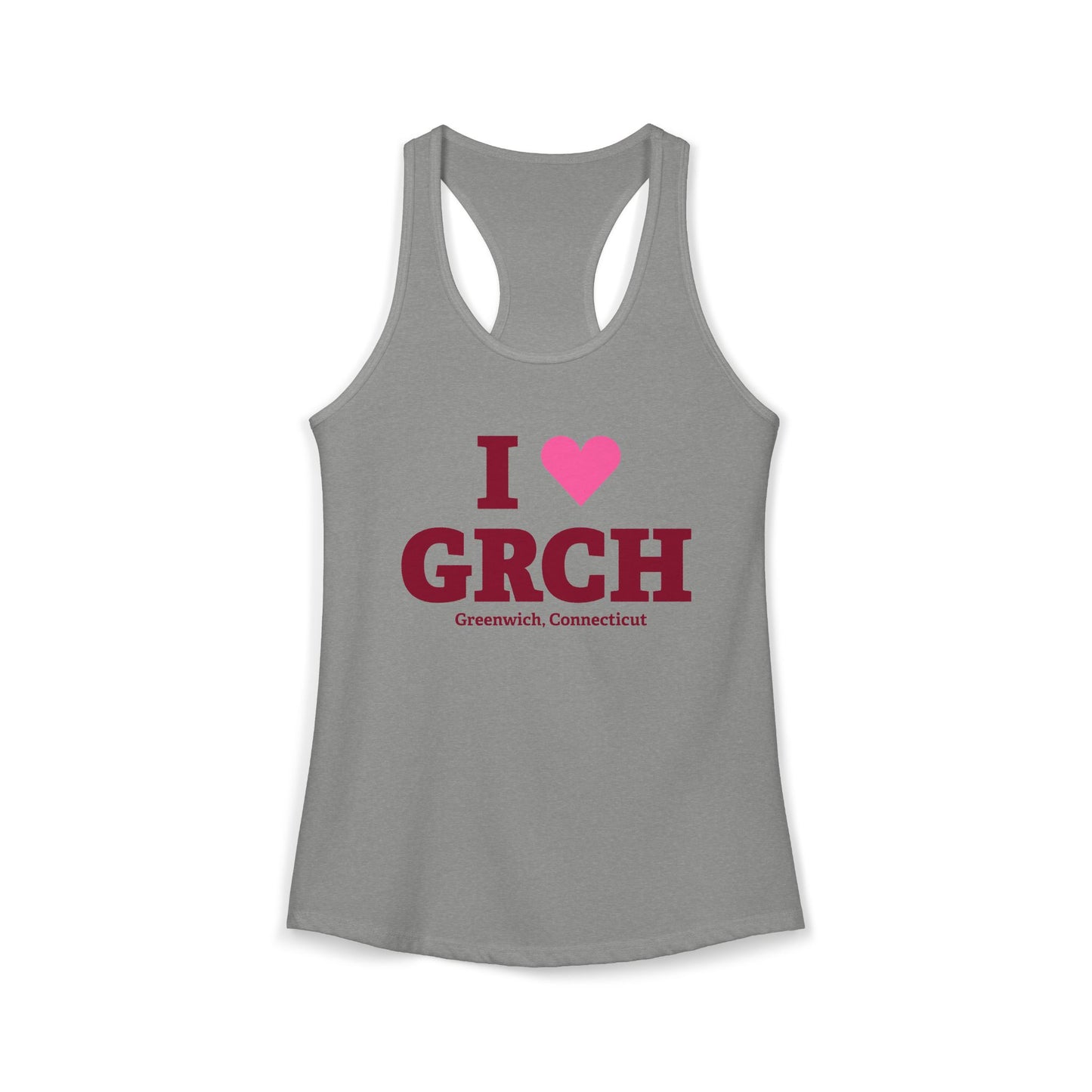 I Heart GRCH Women's Ideal Racerback Tank Top