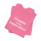 Chaplin is My Happy Place Unisex Jersey Short Sleeve T-Shirt
