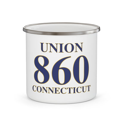 Union 860 Connecticut Enamel Camping Mug