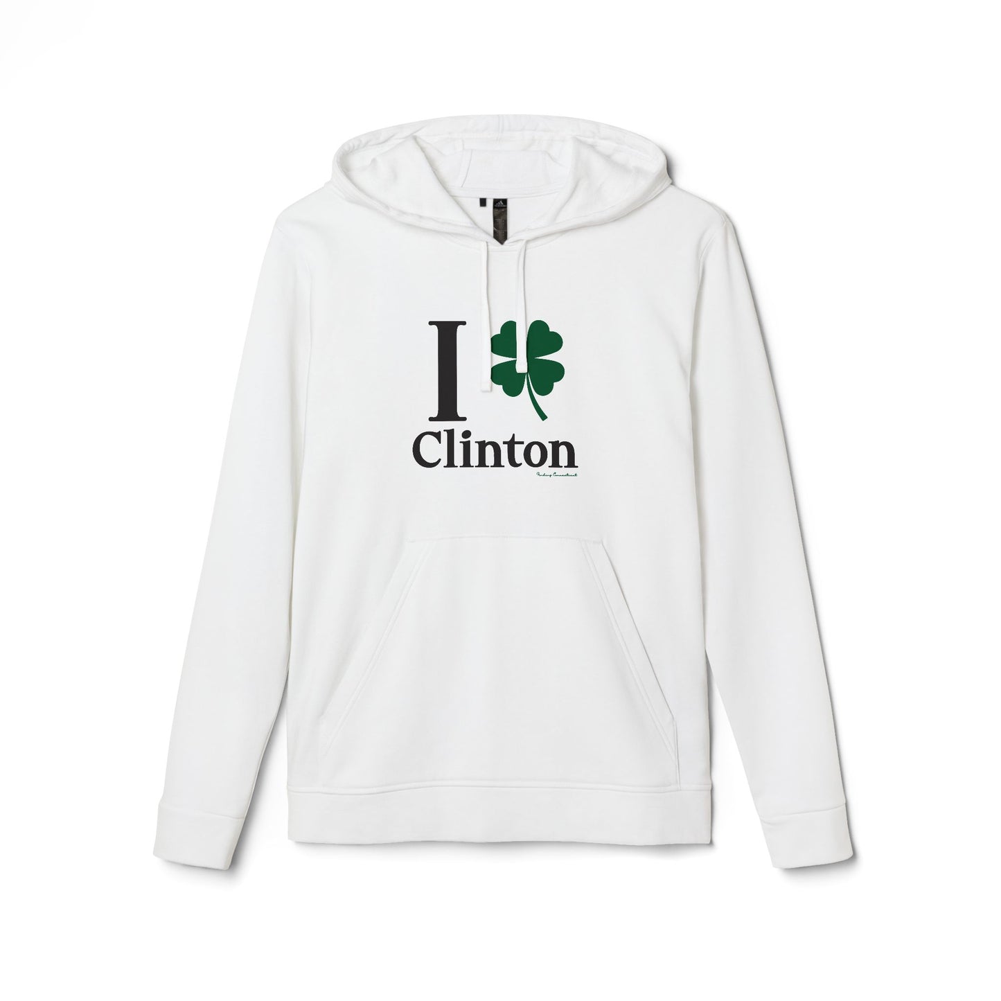 I Clover Clinton adidas® Unisex Fleece Hoodie