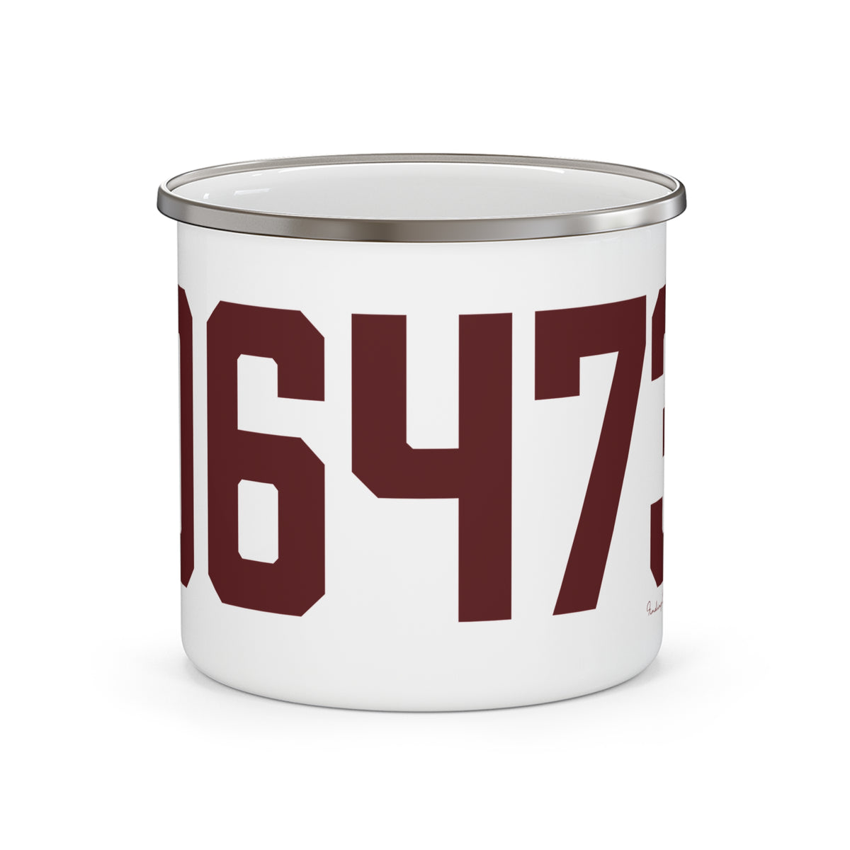 06473 North Haven Connecticut Zip Code Enamel Camping Mug