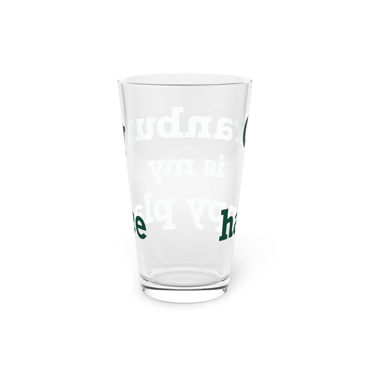 Cranbury is My Happy Place Pint Glass, 16oz