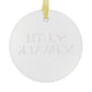 41 Tilt South Norwalk Glass Ornaments
