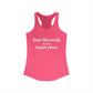 East Norwalk is My Happy Place Women's Ideal Racerback Tank Top