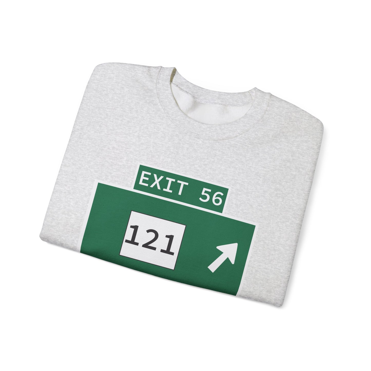 Vintage WCP Exit 56 Sign Unisex Heavy Blend™ Crewneck Sweatshirt