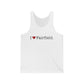 I Heart Fairfield. Unisex Jersey Tank Top
