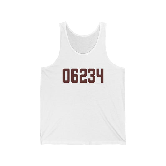 06234 Brooklyn Connecticut Zip Code Unisex Jersey Tank Top