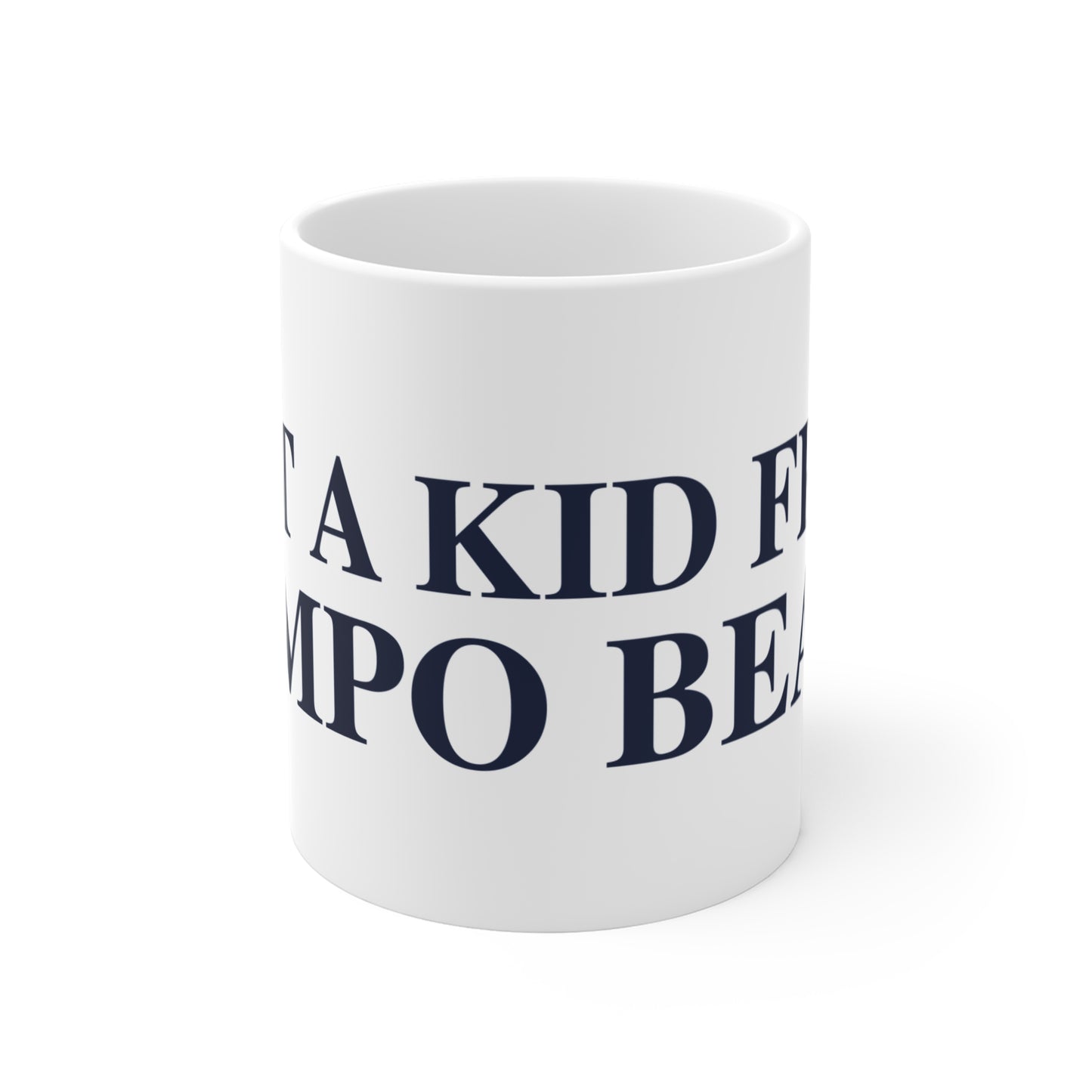 Just a kid from Compo Beach Mug 11oz