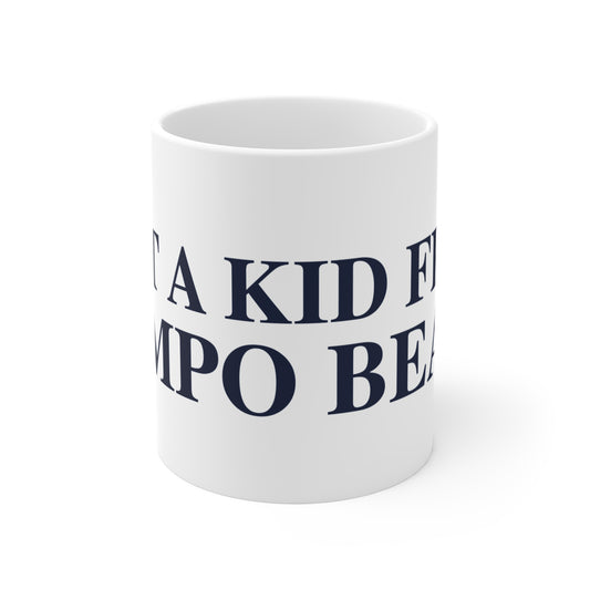 Just a kid from Compo Beach Mug 11oz