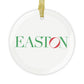 41 Tilt Easton Glass Ornaments