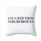 Just a kid from Marlborough Polyester Square Pillow