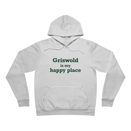 Griswold is My Happy Place Unisex Sponge Fleece Pullover Hoodie