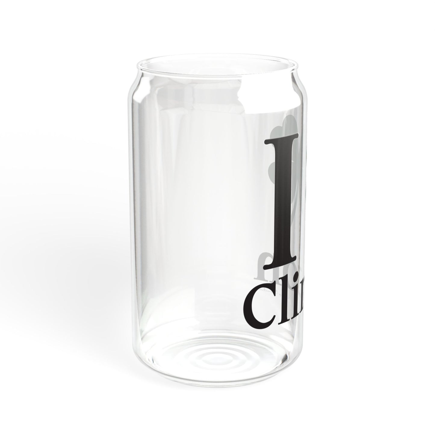I Clover Clinton Sipper Glass, 16oz