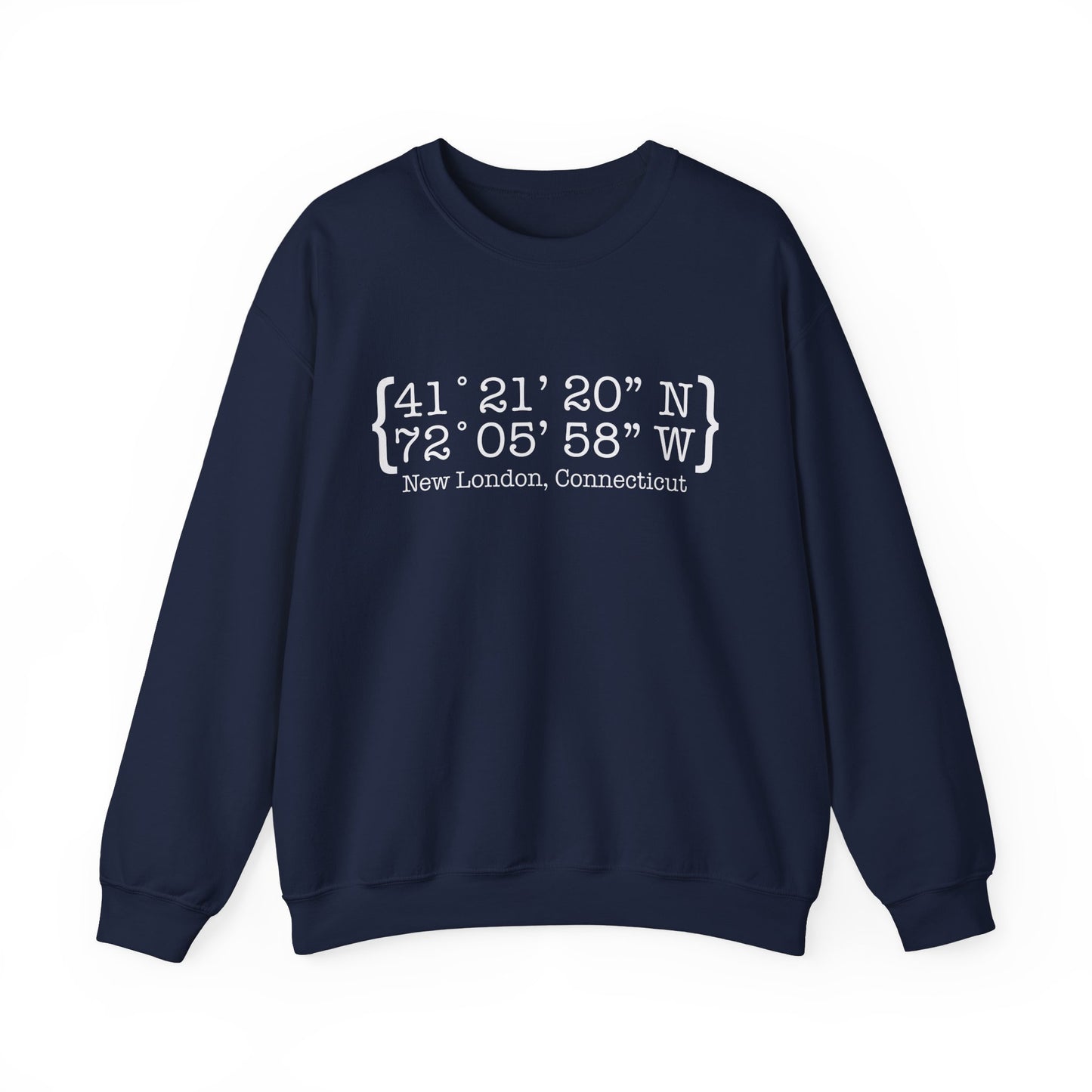 New London Coordinates Unisex Heavy Blend™ Crewneck Sweatshirt