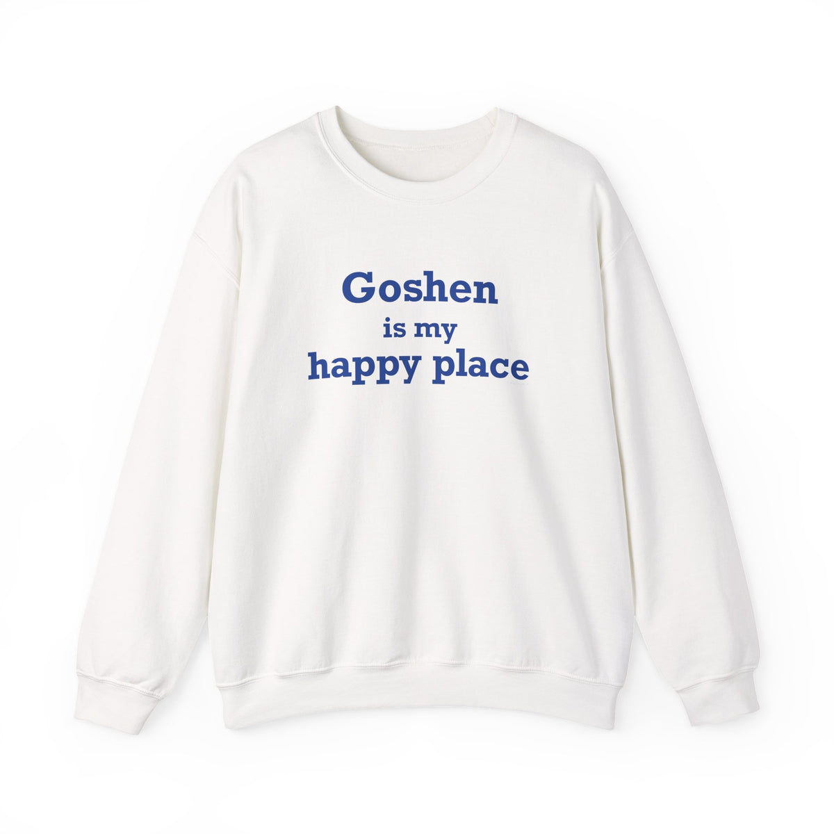 Goshen is My Happy Place Unisex Heavy Blend™ Crewneck Sweatshirt