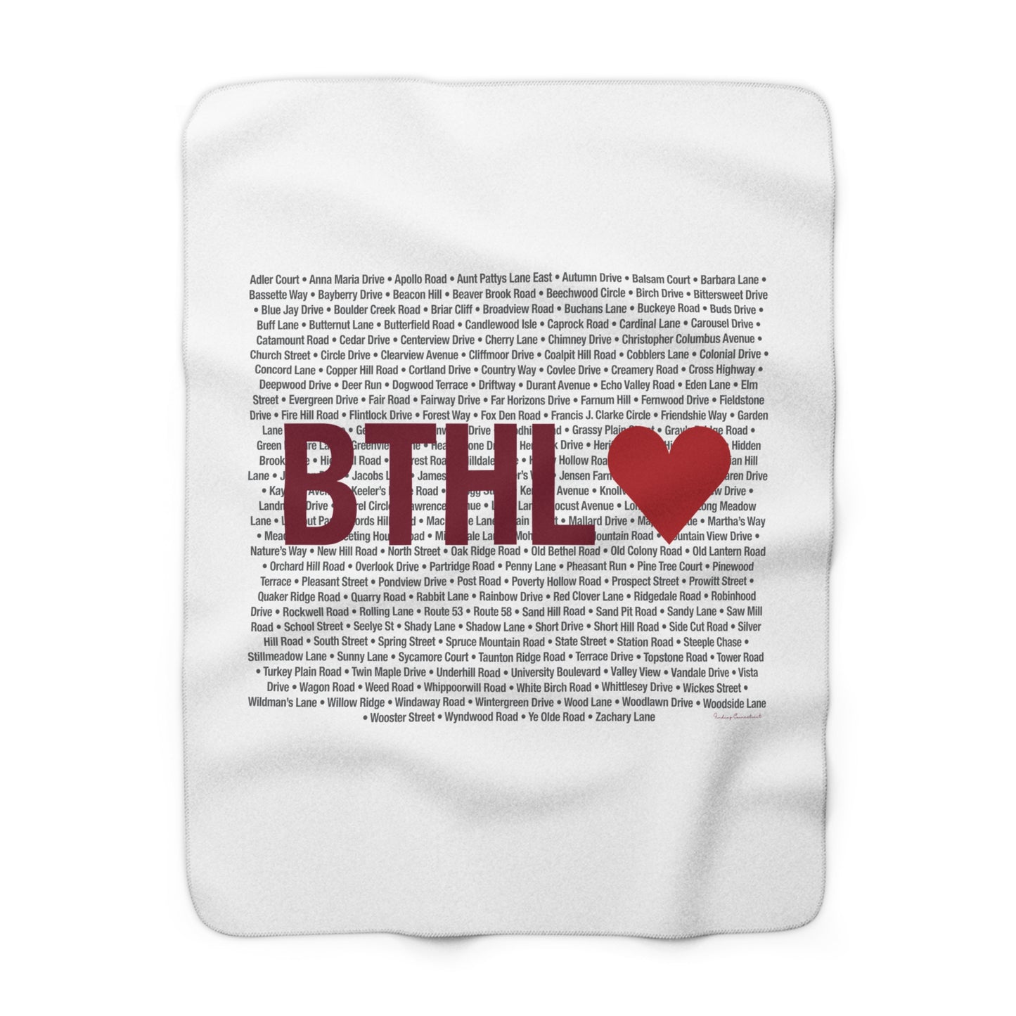 Bethel Love Sherpa Fleece Blanket