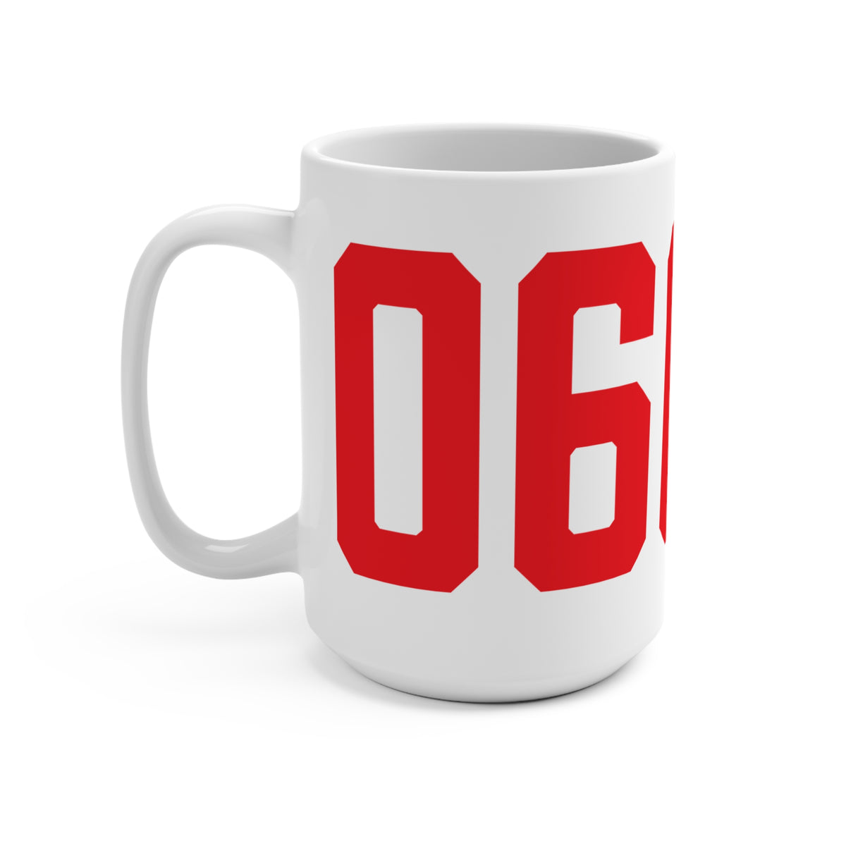 06040 Manchester Connecticut Zip Code Locks Mug 15oz