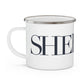 41 Tilt Sherman Enamel Camping Mug