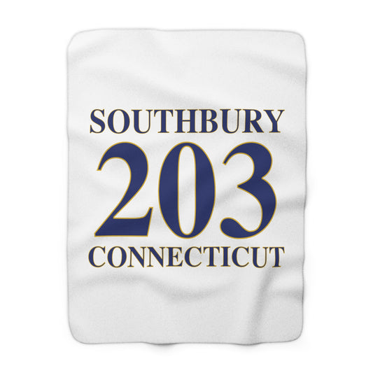 Southbury 203 Connecticut Sherpa Fleece Blanket