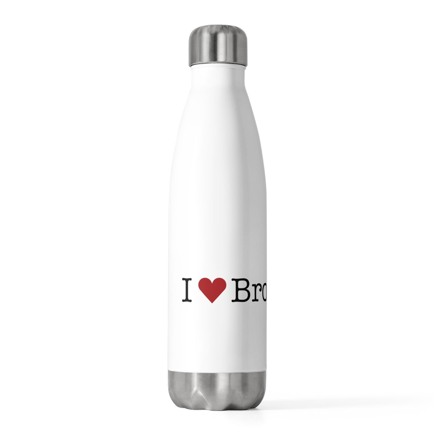 I Heart Brookfield.  20oz Insulated Bottle