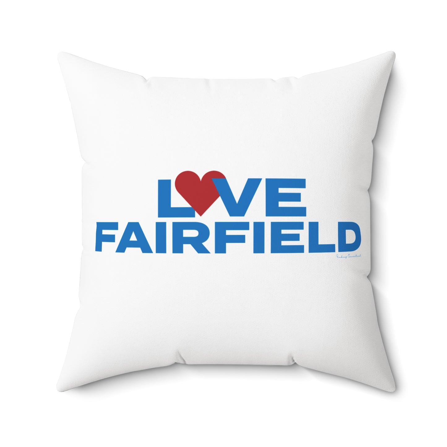 Love Fairfield Spun Polyester Square Pillow