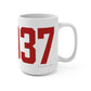 06037 Berlin Connecticut Zip Code Mug 15oz