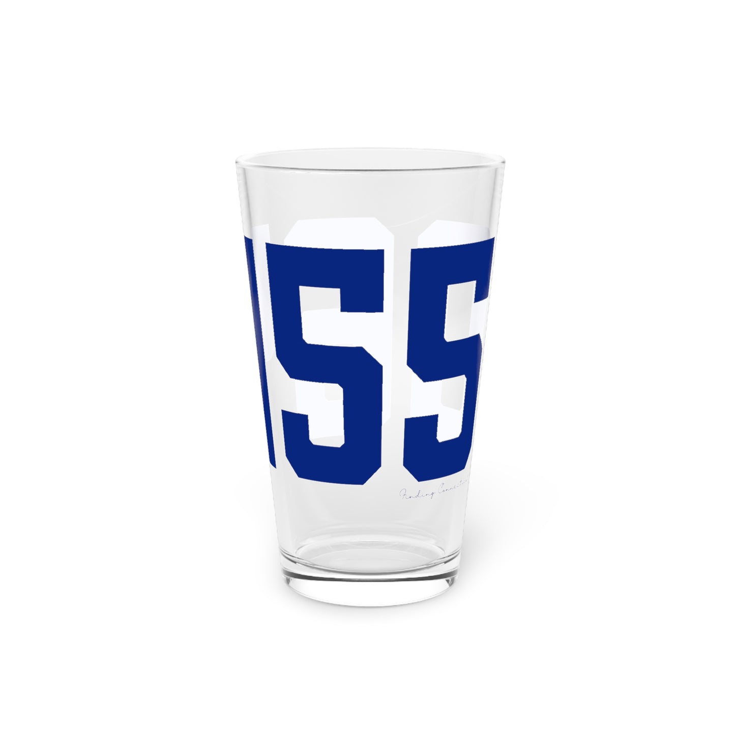 06455 Middlefield Connecticut Zip Code Pint Glass, 16oz