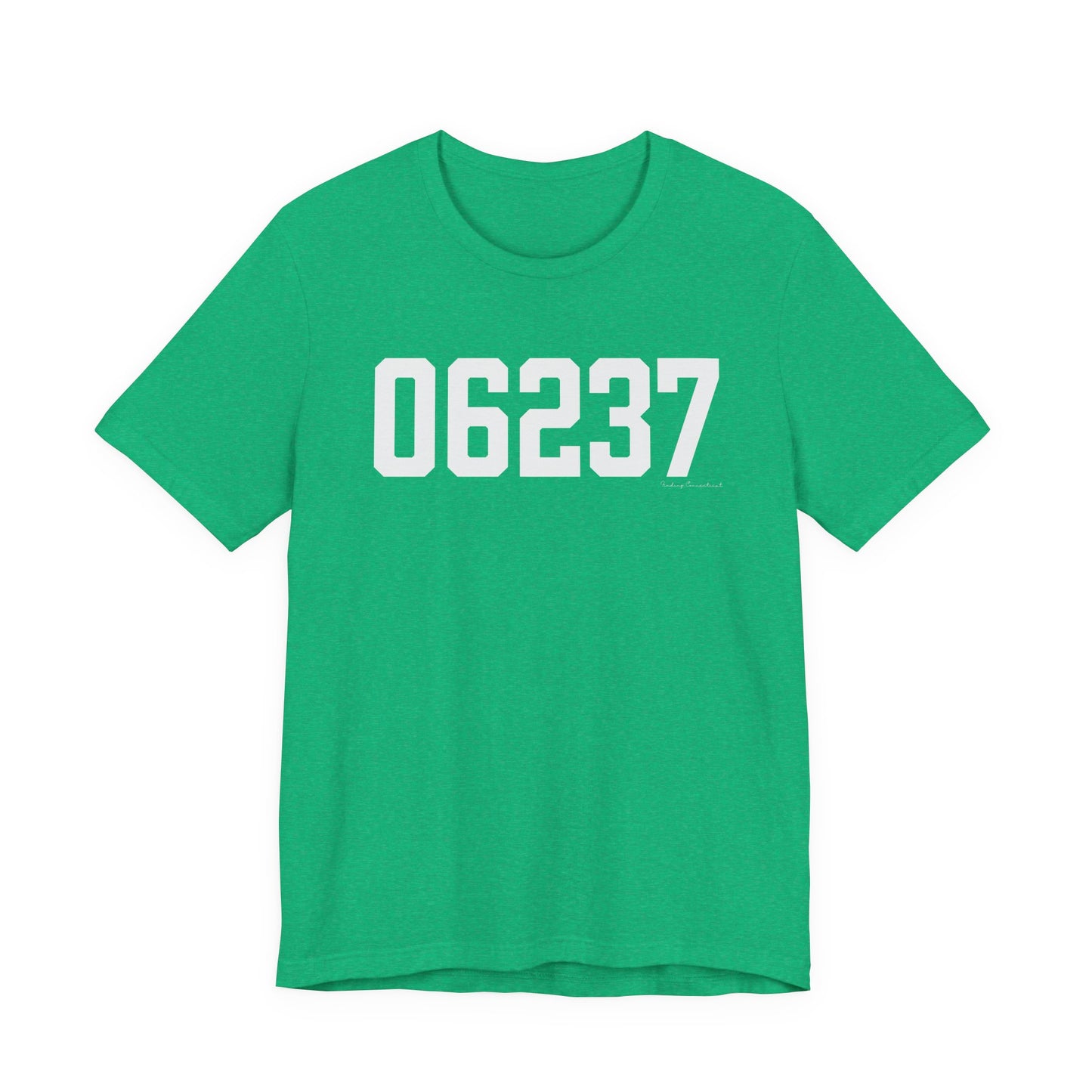 06237 Columbia CT Zip Code Unisex Jersey Short Sleeve T-Shirt