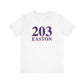 203 Easton Red White & Blue Unisex Jersey Short Sleeve T-Shirt