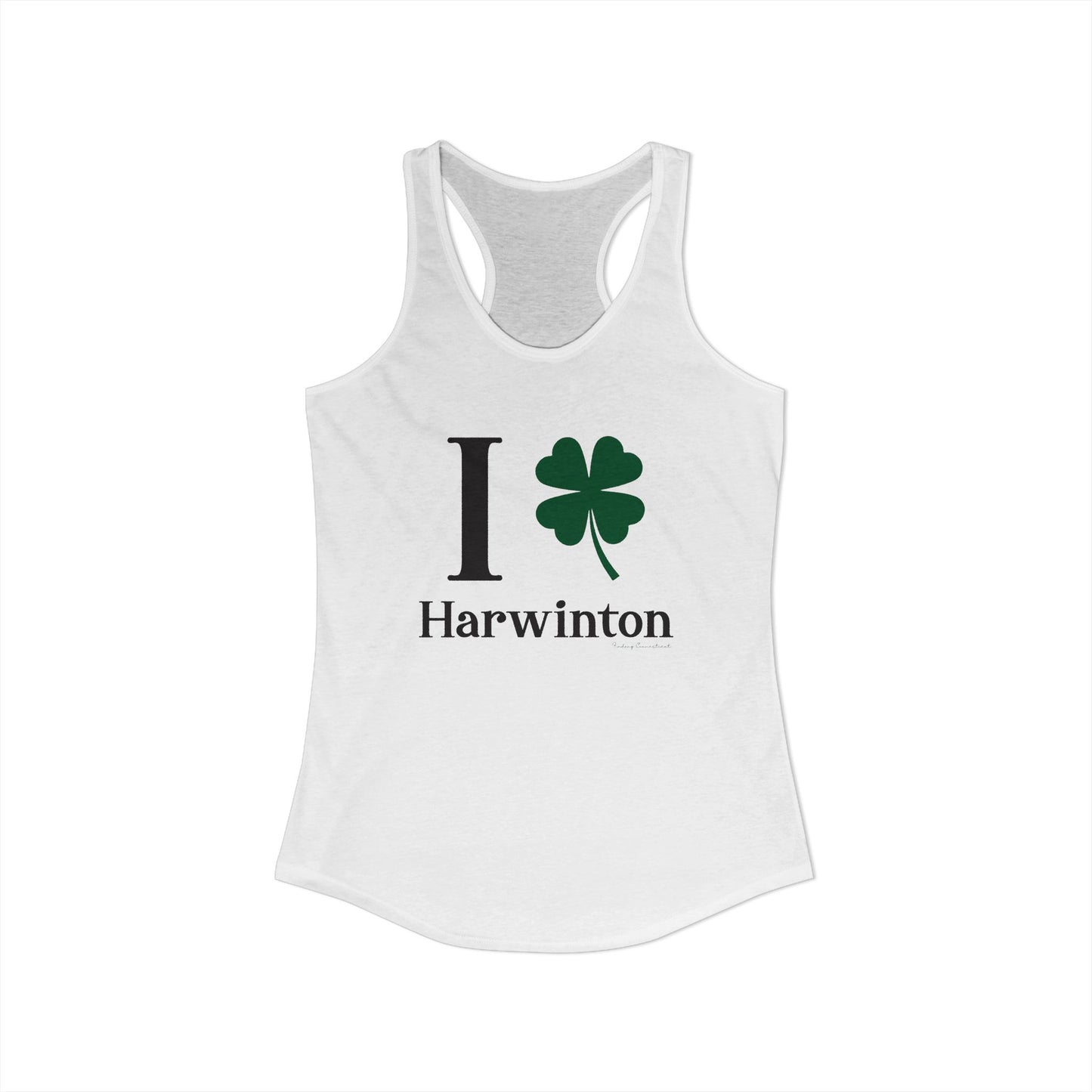 I Clover Harwinton Women's Ideal Racerback Tank Top