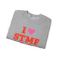 I Heart STMF Unisex Heavy Blend™ Crewneck Sweatshirt