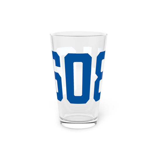 06084 Tolland Connecticut Zip Code Pint Glass, 16oz