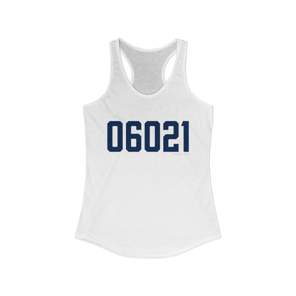 06021 Colebrook Connecticut Zip Code Women's Ideal Racerback Tank Top