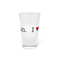 I Heart New Canaan. Pint Glass, 16oz