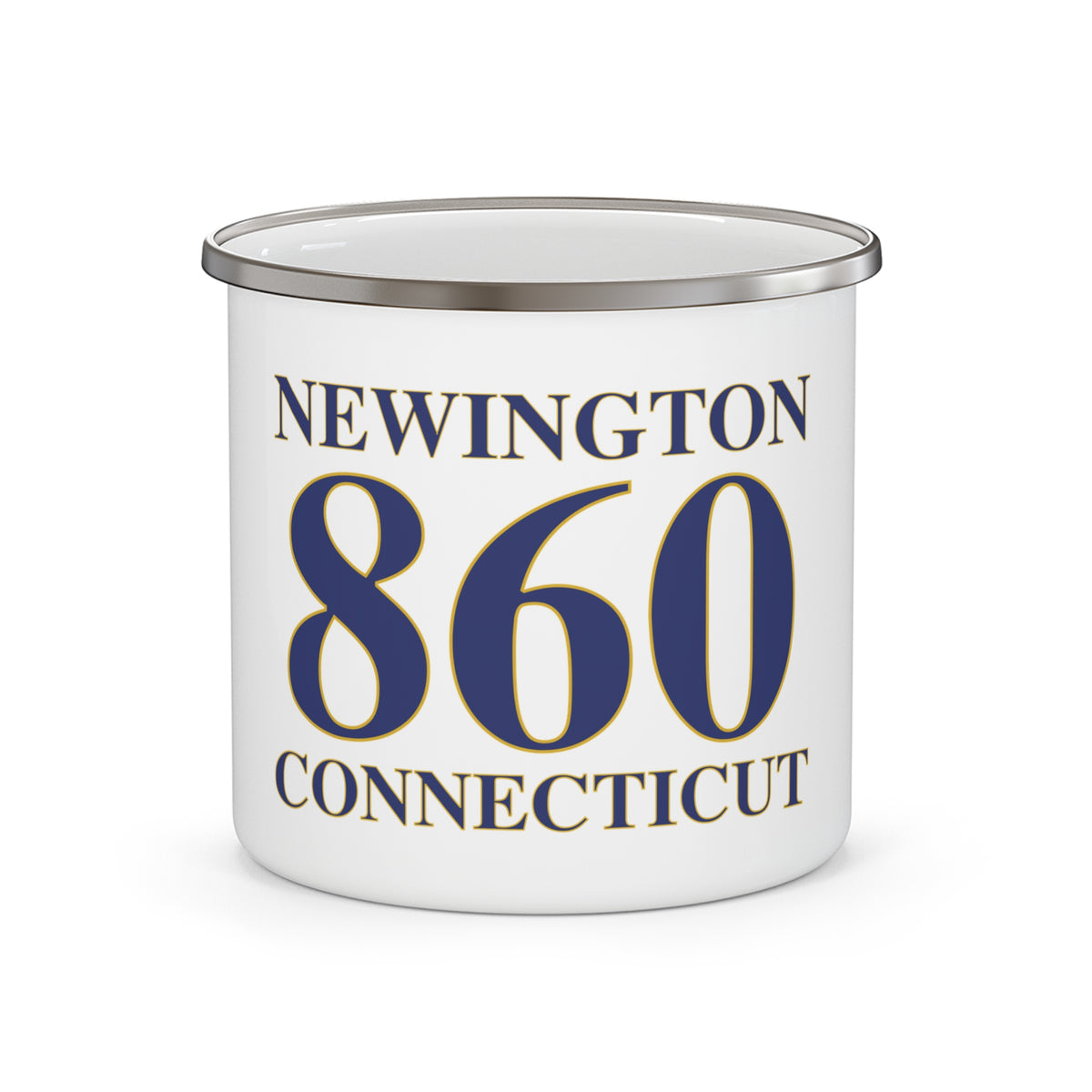 Newington 860 Connecticut Enamel Camping Mug