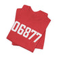 06877 Ridgefield CT Zip Code Unisex Jersey Short Sleeve T-Shirt