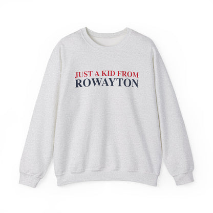 Just a kid from Rowayton Unisex Heavy Blend™ Crewneck Sweatshirt